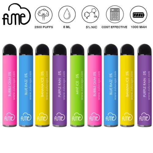 FUME ULTRA 2500 PUFFS DISPOSABLE VAPE 10CT/DISPLAY